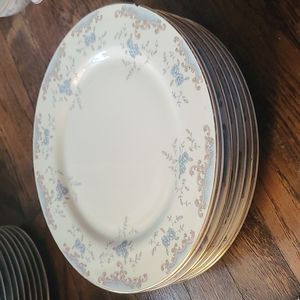 (Set of 4 Plates) 1950s Imperial China Dinner Plate